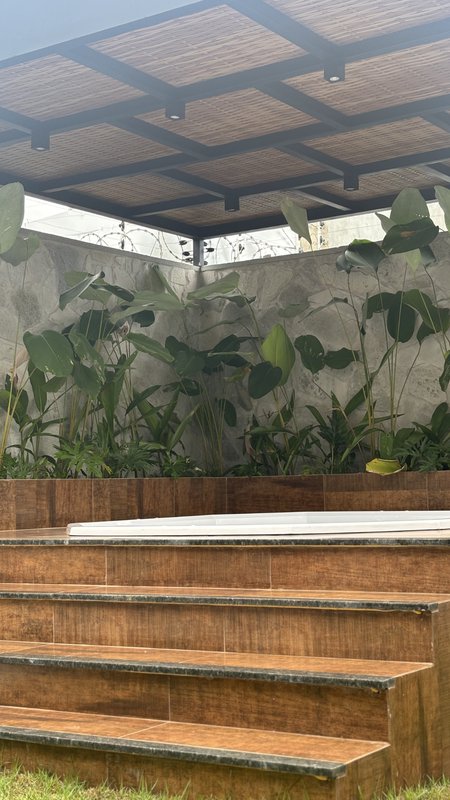 Pergolado bambu